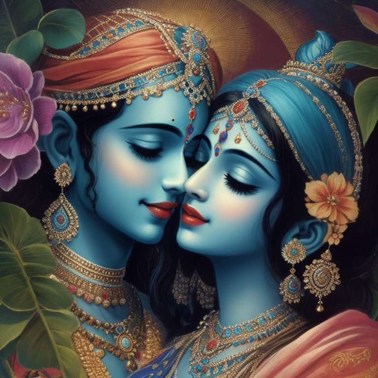 Radha Krishna Quotes In Hindi Radha Krishna Romantic Iphone Love ...